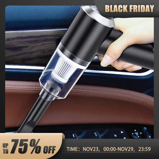 Car And Home Use Usb Charging High Power Strong Suction Portable Handheld Small Wireless Car Vacuum Cleaner